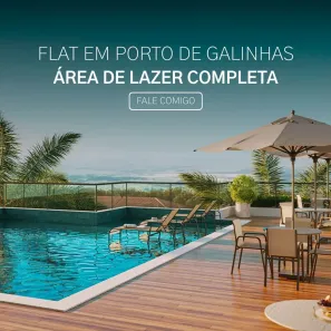 Apartamento com 1 Quarto à venda, 27m² no Porto de Galinhas, Ipojuca