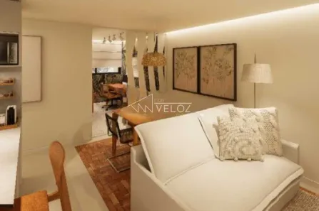 Apartamento com 2 Quartos à venda, 66m² no Humaitá, Rio de Janeiro