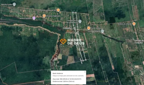 Lote/Terreno à venda, 42068m² no Caiçara, Cruz