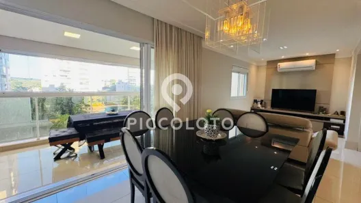 Apartamento com 3 Quartos para alugar, 131m² no Fazenda São Quirino, Campinas