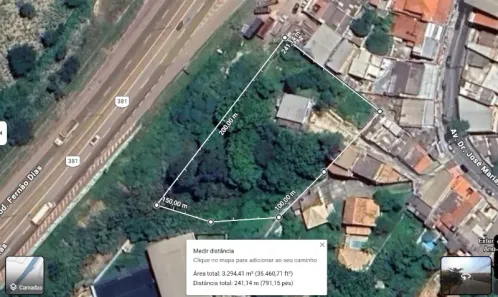 Lote/Terreno à venda, 3100m² no Citrolândia, Betim