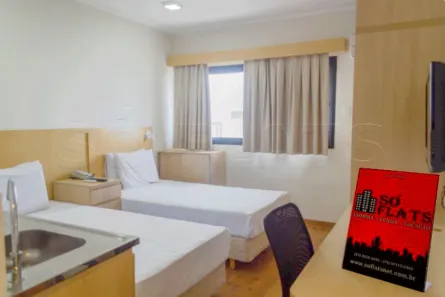 Flat com 1 Quarto para alugar, 23m² no Vila Mariana, São Paulo