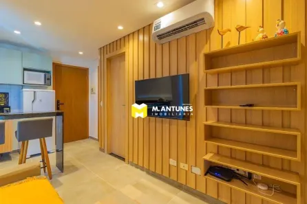 Apartamento com 1 Quarto para alugar, 28m² no Porto de Galinhas, Ipojuca