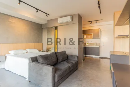 Apartamento com 1 Quarto para alugar, 41m² no Brooklin Paulista, São Paulo