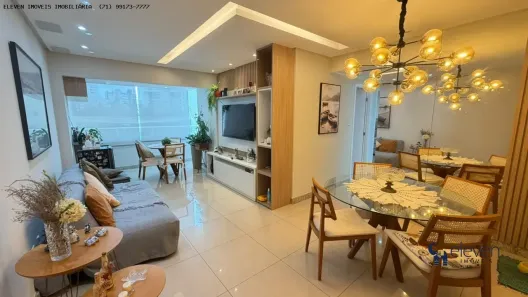 Apartamento com 3 Quartos à venda, 88m² no Candeal, Salvador