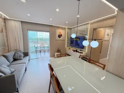Apartamento com 3 Quartos à venda, 91m² no Colina de Laranjeiras, Serra