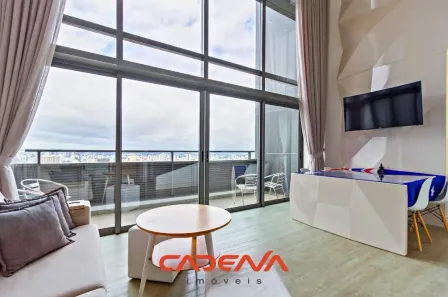 Apartamento com 1 Quarto à venda, 82m² no Centro, Curitiba