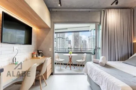 Apartamento com 1 Quarto à venda, 25m² no Jardim das Acácias, São Paulo