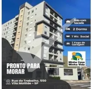 Apartamento com 2 Quartos à venda, 49m² no Vila Nova Savoia, São Paulo