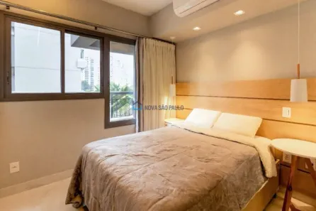 Apartamento com 1 Quarto para alugar, 22m² no Paraíso, São Paulo