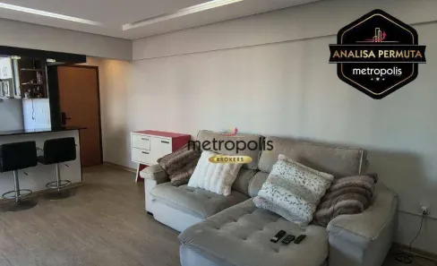 Apartamento com 3 Quartos à venda, 106m² no Vila Valparaíso, Santo André