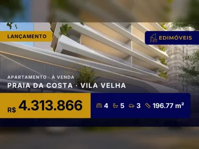Apartamento com 4 Quartos à venda, 196m² no Praia da Costa, Vila Velha