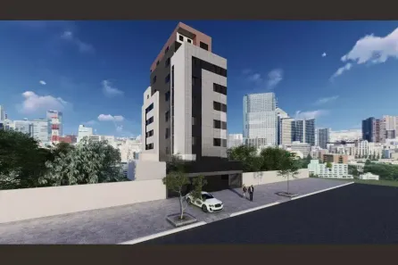 Apartamento com 1 Quarto à venda, 38m² no Barro Preto, Belo Horizonte