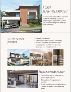 Casa de Condomínio com 4 Quartos à venda, 302m² no Vila Maringá, Jundiaí