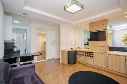 Apartamento com 1 Quarto para alugar, 41m² no Batel, Curitiba