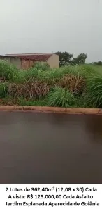 Lote/Terreno à venda, 362m² no Jardim Esplanada, Aparecida de Goiânia