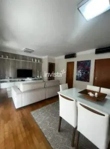 Apartamento com 3 Quartos para alugar, 160m² no Embaré, Santos