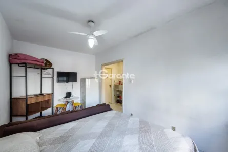 Apartamento com 1 Quarto para alugar, 31m² no Boqueirão, Santos