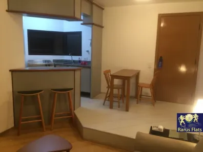 Flat com 1 Quarto para alugar, 36m² no Cerqueira César, São Paulo