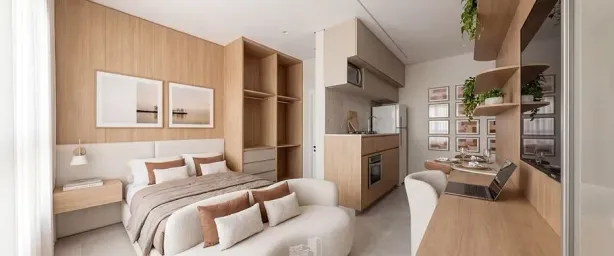 Apartamento com 1 Quarto à venda, 33m² no Jardim Herculano, São José do Rio Preto