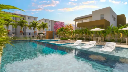 Apartamento com 2 Quartos à venda, 43m² no Marivan, Aracaju