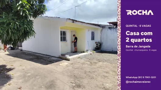 Casa com 2 Quartos para alugar, 250m² no Barra de Jangada, Jaboatão dos Guararapes