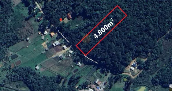 Lote/Terreno à venda, 4800m² no Vila Cubas, Tijucas do Sul