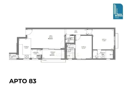 Apartamento com 2 Quartos à venda, 74m² no Embaré, Santos