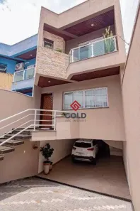 Sobrado com 3 Quartos à venda, 225m² no Parque das Nações, Santo André