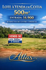 Lote/Terreno à venda, 500m² no Parque Bahia, Cotia