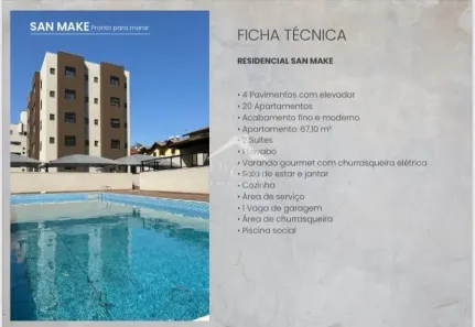 Apartamento com 2 Quartos à venda, 67m² no Centro, Atibaia