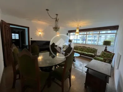 Apartamento com 3 Quartos para venda ou aluguel, 137m² no Gonzaga, Santos