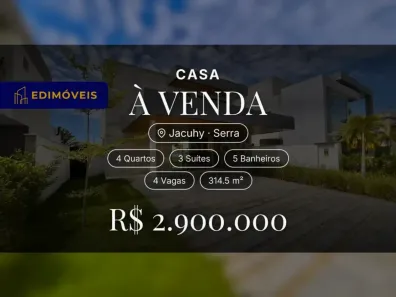 Casa com 4 Quartos à venda, 314m² no Jacuhy, Serra