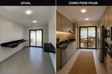 Sobrado com 3 Quartos à venda, 158m² no Condomínio Terras do Vale, Caçapava