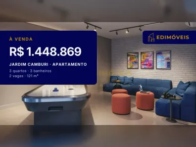 Apartamento com 3 Quartos à venda, 121m² no Jardim Camburi, Vitória