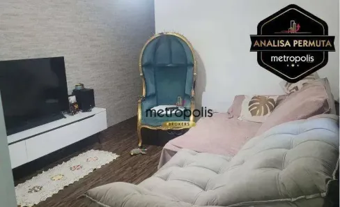 Apartamento com 3 Quartos à venda, 78m² no Parque das Nações, Santo André