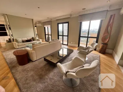 Apartamento com 6 Quartos para alugar, 313m² no Moema, São Paulo