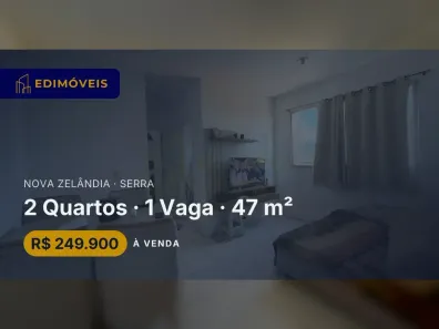 Apartamento com 2 Quartos à venda, 47m² no Nova Zelândia, Serra