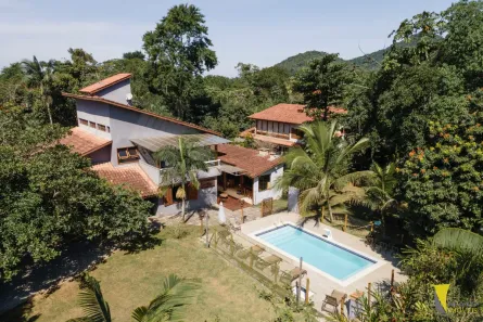 Casa de Condomínio com 5 Quartos à venda, 500m² no Itamambuca, Ubatuba