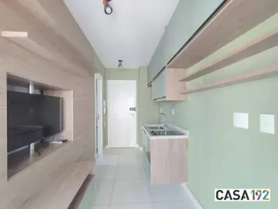 Apartamento com 1 Quarto para alugar, 27m² no Indianópolis, São Paulo