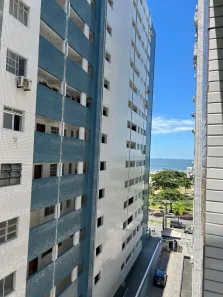 Apartamento com 1 Quarto para alugar, 33m² no Gonzaga, Santos
