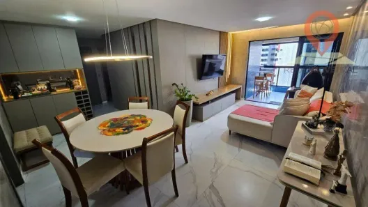 Apartamento com 3 Quartos à venda, 107m² no Ponta Verde, Maceió