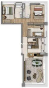 Apartamento com 3 Quartos à venda, 98m² no Itaim Bibi, São Paulo