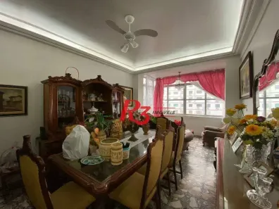 Apartamento com 3 Quartos à venda, 116m² no José Menino, Santos