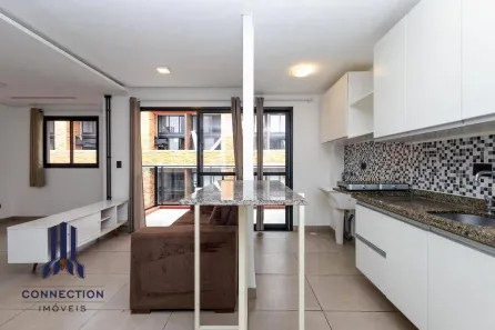Apartamento com 1 Quarto para alugar, 43m² no Rebouças, Curitiba