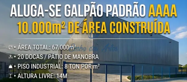 Galpão/Depósito/Armazém para alugar, 10000m² no Despezio, São Lourenço da Serra