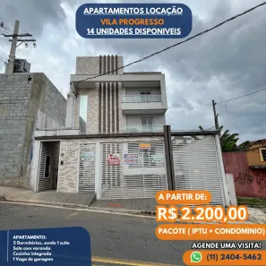 Apartamento com 2 Quartos para alugar, 53m² no Vila Progresso, Guarulhos