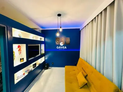 Apartamento com 1 Quarto à venda, 37m² no Itararé, São Vicente