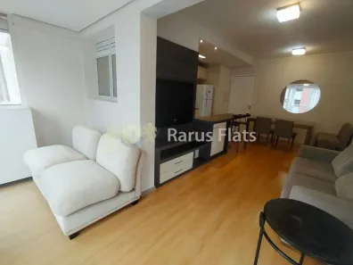 Flat com 1 Quarto para alugar, 47m² no Cidade Monções, São Paulo