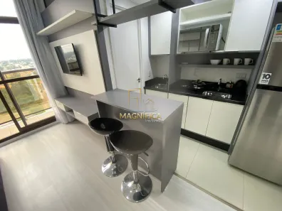 Apartamento com 1 Quarto para alugar, 21m² no Mossunguê, Curitiba